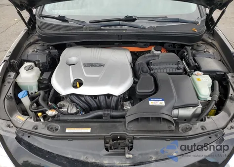 2013 Hyundai Sonata Hybrid z USA, uszkodzony, nr VIN KMHEC4A43DA083294